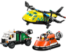 LEGO® Airplane, Service Truck & Hovercraft Remix 60505-2