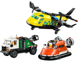 LEGO® Airplane, Service Truck & Hovercraft Remix 60505 - 0