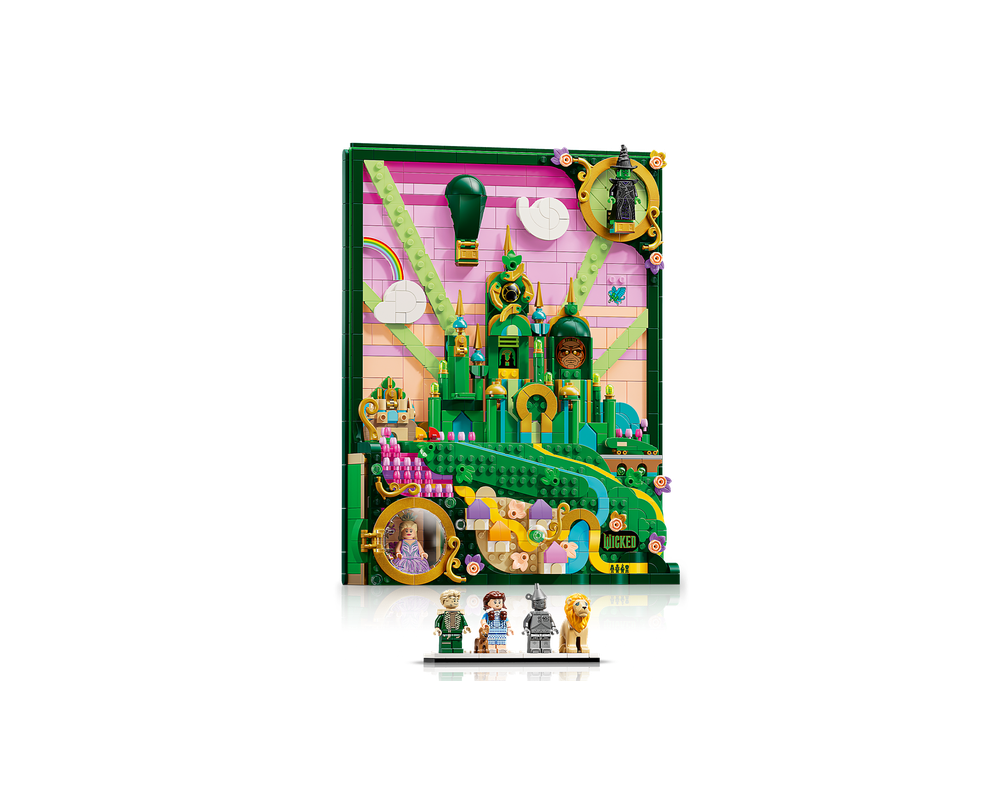 LEGO® Emerald City Wall Art 75685
