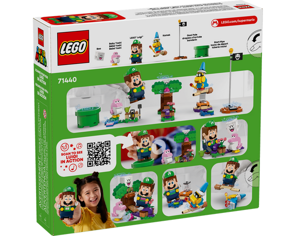 LEGO® Adventures with Interactive LEGO® Luigi™ 71440