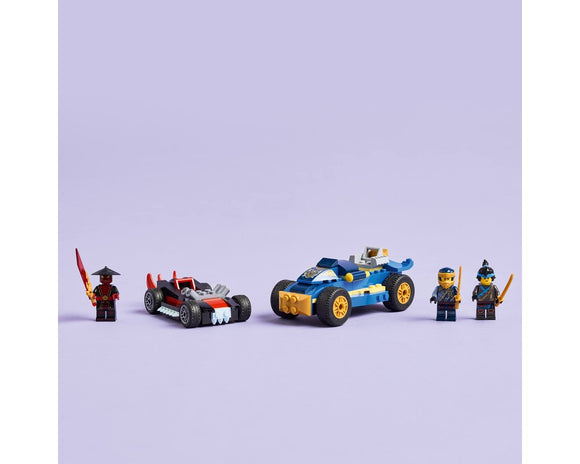 LEGO® Rogue vs. Drix Race Car Duel 71840