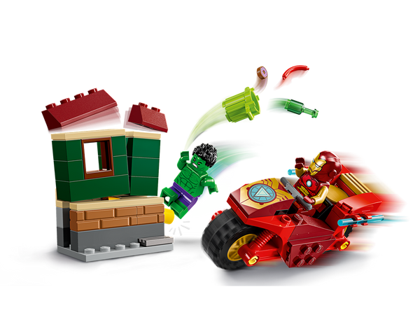 LEGO® Iron Man with Bike and The Hulk 76287