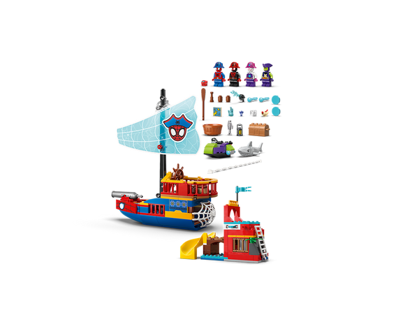 LEGO® Team Spidey Pirate Ship 11208