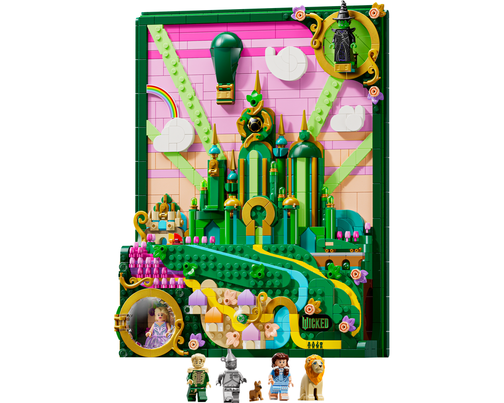 LEGO® Emerald City Wall Art 75685 - 0