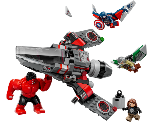 LEGO® Captain America vs. Red Hulk Battle 76292