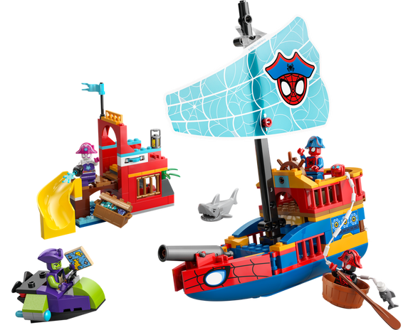LEGO® Team Spidey Pirate Ship 11208
