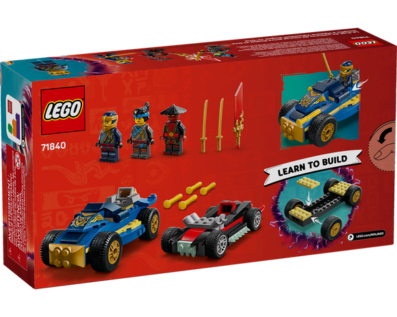 LEGO® Rogue vs. Drix Race Car Duel 71840