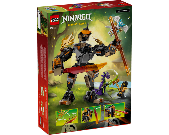 LEGO® Cole's Mission Mech & Dragon Zane 71854