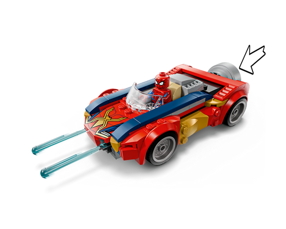 LEGO® Spider-Man Car vs. Venomized Wolverine 76336