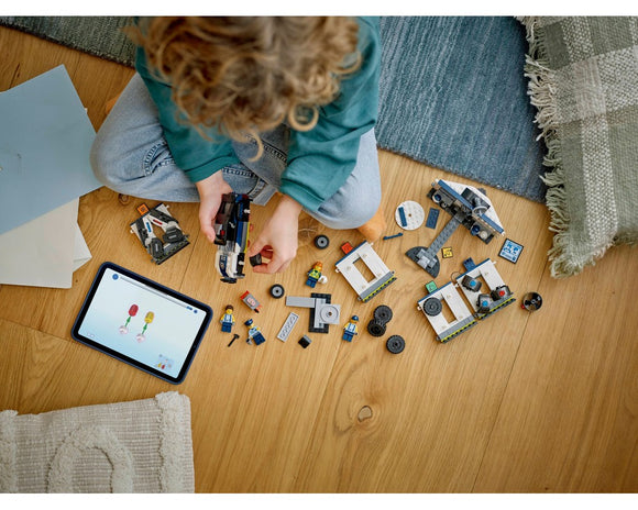 LEGO® Custom Police Car Garage 60457