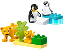 LEGO® DUPLO® Wild Animal Families: Penguins & Lions 10442