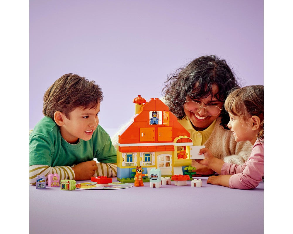 LEGO® DUPLO® Bluey's Family House with Memory Game 10459