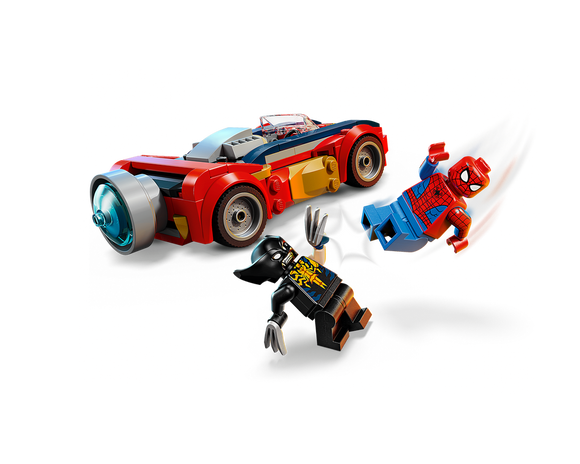 LEGO® Spider-Man Car vs. Venomized Wolverine 76336