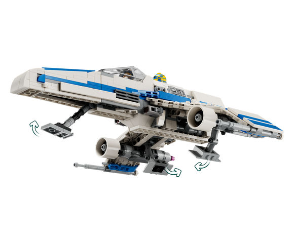 LEGO® New Republic E-Wing™ vs. Shin Hati’s Starfighter™ 75364
