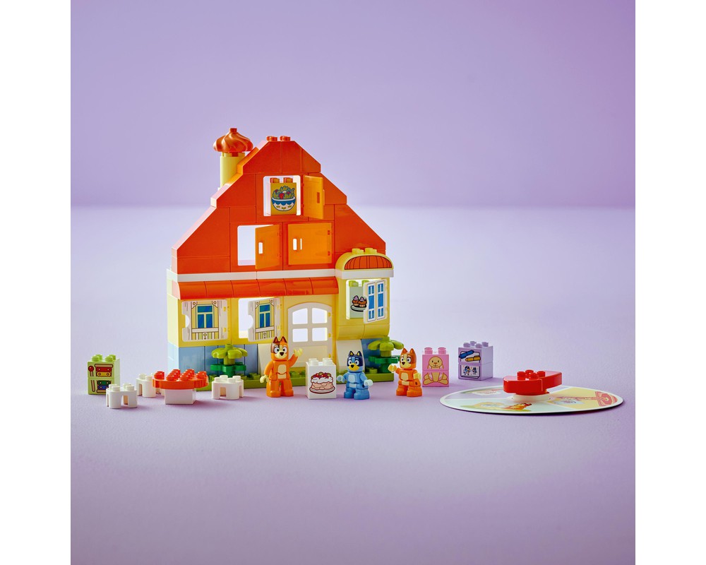 LEGO® DUPLO® Bluey's Family House with Memory Game 10459