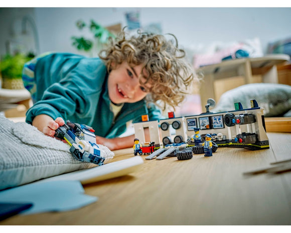 LEGO® Custom Police Car Garage 60457