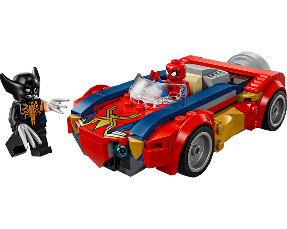 LEGO® Spider-Man Car vs. Venomized Wolverine 76336