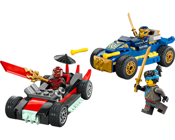LEGO® Rogue vs. Drix Race Car Duel 71840