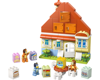 LEGO® DUPLO® Bluey's Family House with Memory Game 10459