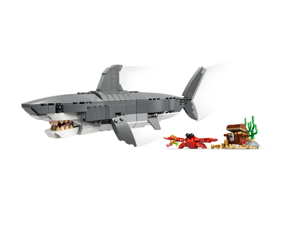 LEGO® Fierce Shark with a Treasure Chest 31381