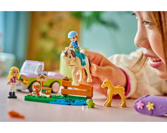 LEGO® Horse & Baby Foal Trailer 42695