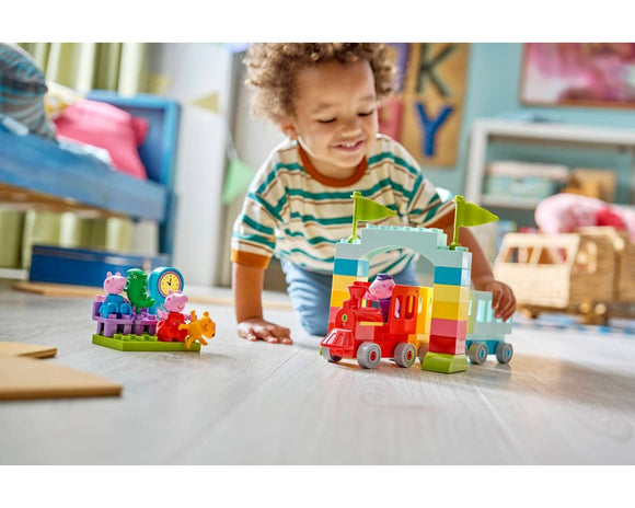 LEGO® DUPLO® Train Ride with Grandpa Pig 10466