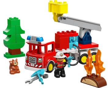 LEGO® DUPLO® Fire Truck with Hose and Firefighter 10473 - 0