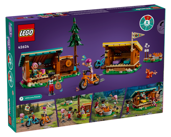 LEGO® Adventure Camp Cozy Cabins 42624