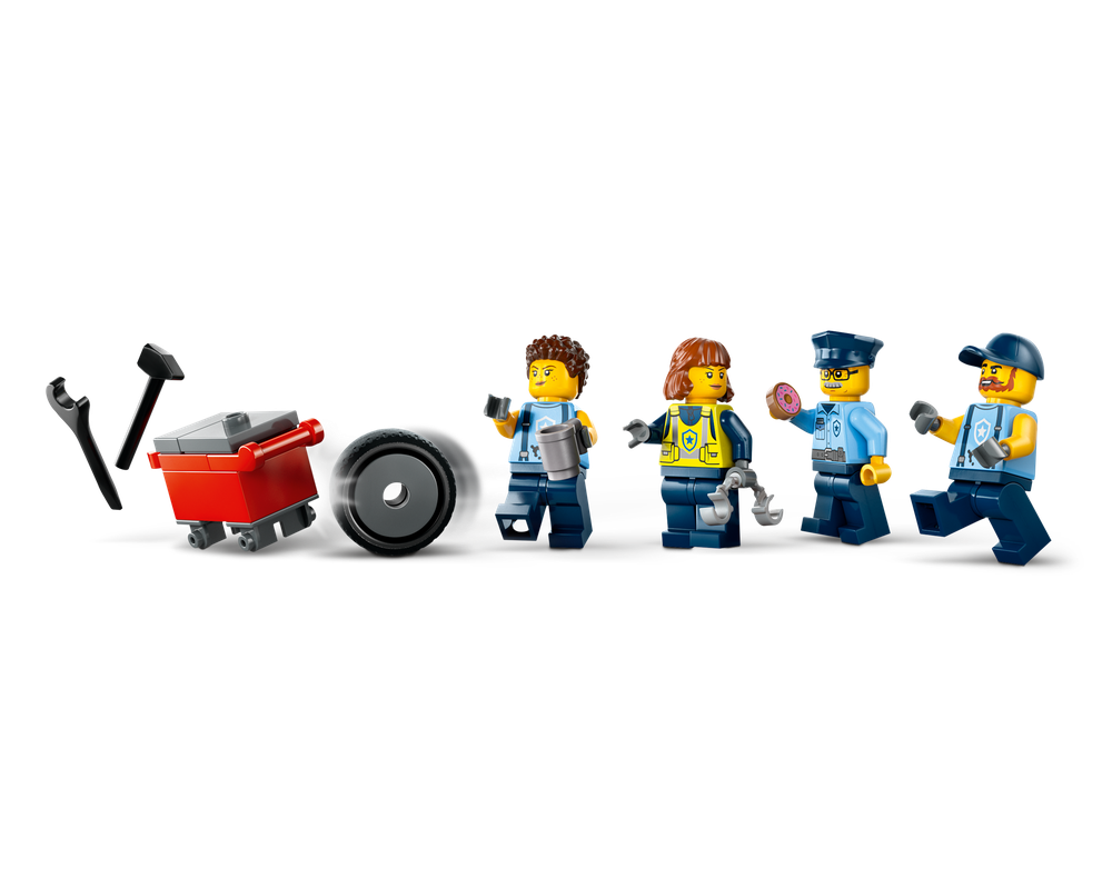 LEGO® Custom Police Car Garage 60457