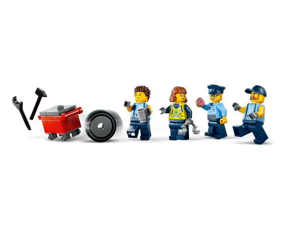 LEGO® Custom Police Car Garage 60457