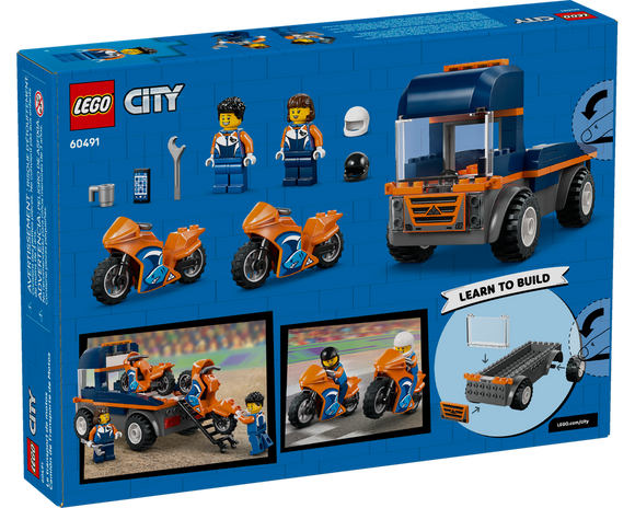 LEGO® Motorcycle Transporter 60491