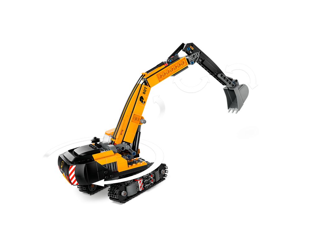 LEGO® Yellow Construction Excavator 60420