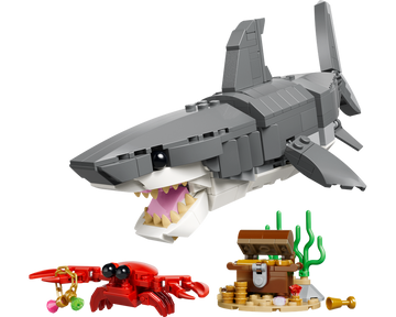 LEGO® Fierce Shark with a Treasure Chest 31381 - 0