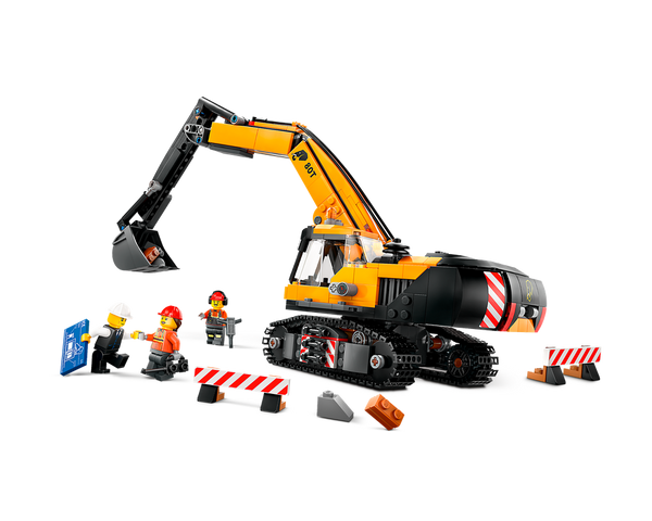 LEGO® Yellow Construction Excavator 60420