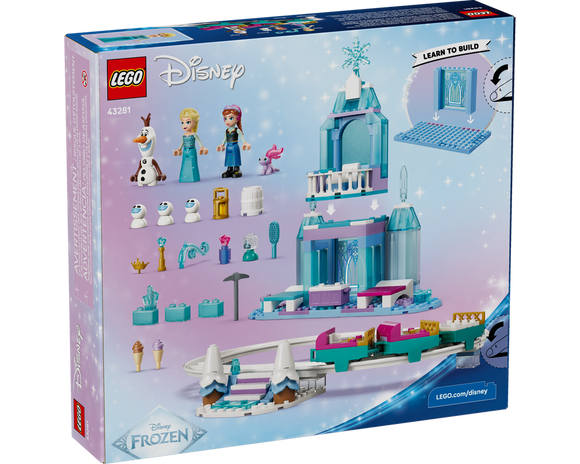 LEGO® Elsa's Ice Castle & Snow Ride Adventure 43281