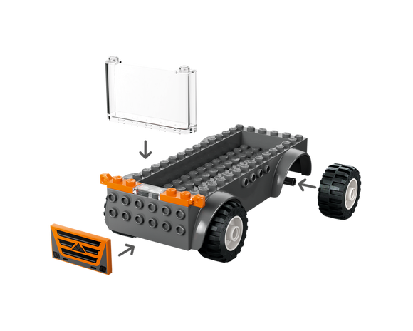 LEGO® Motorcycle Transporter 60491