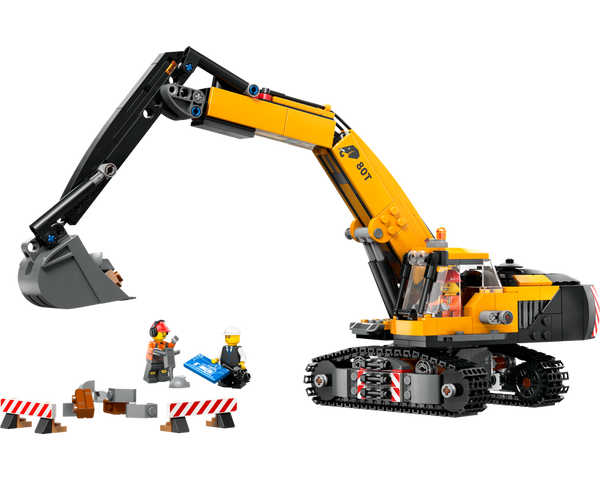 LEGO® Yellow Construction Excavator 60420