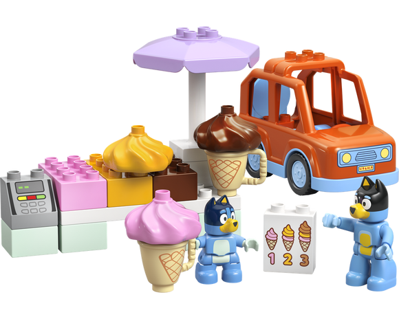 LEGO® DUPLO® Ice Cream Trip with Bluey 10458