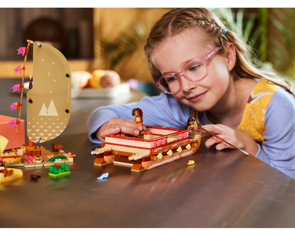 LEGO® Moana's Adventure Canoe 43270