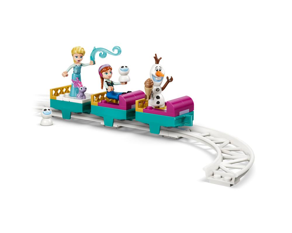 LEGO® Elsa's Ice Castle & Snow Ride Adventure 43281 | I'm Rick James Bricks