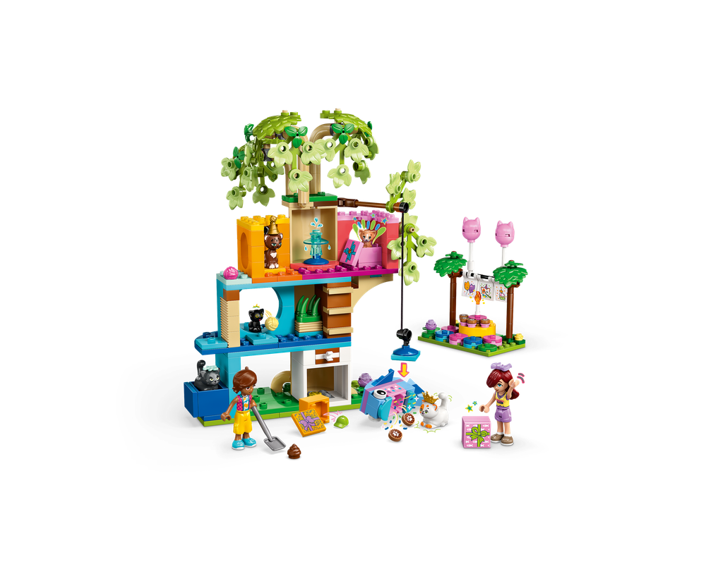LEGO® Cat Birthday Party & Tree House 42666