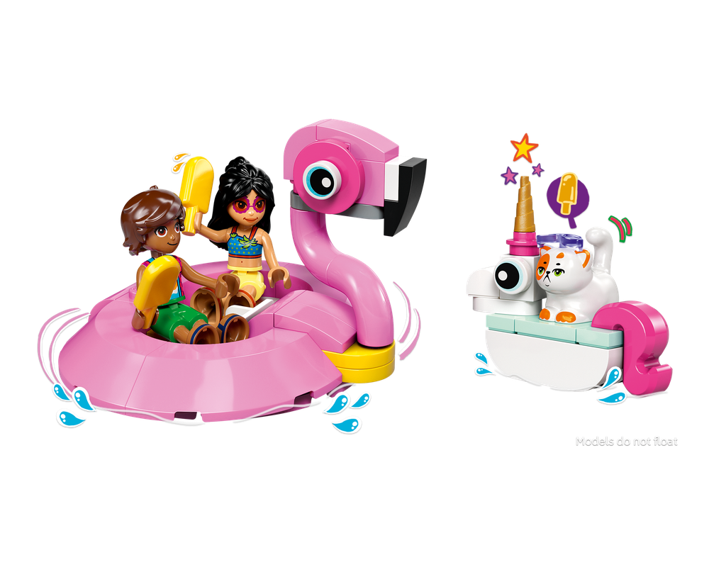 LEGO® Unicorn & Flamingo Pool Party 42658