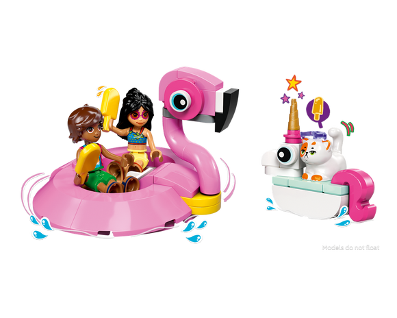 LEGO® Unicorn & Flamingo Pool Party 42658