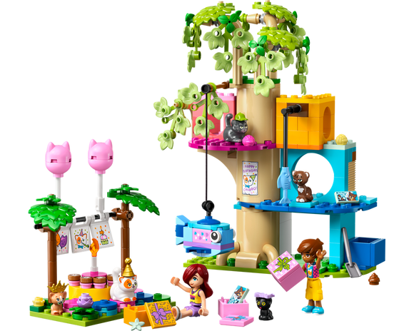 LEGO® Cat Birthday Party & Tree House 42666