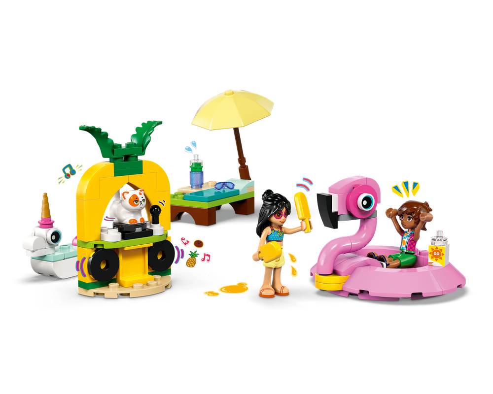 LEGO® Unicorn & Flamingo Pool Party 42658