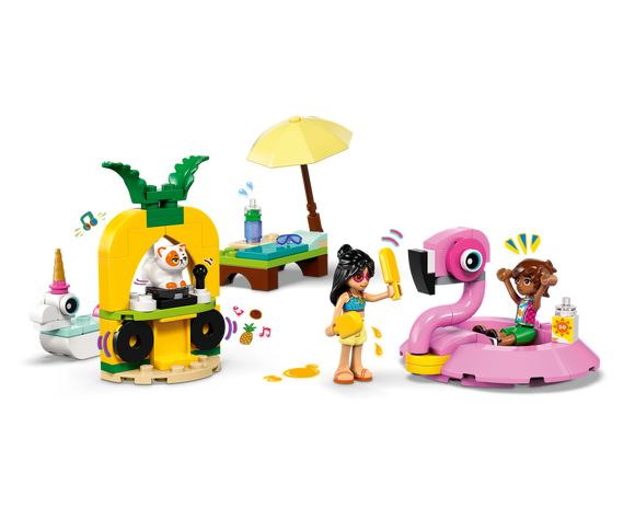 LEGO® Unicorn & Flamingo Pool Party 42658