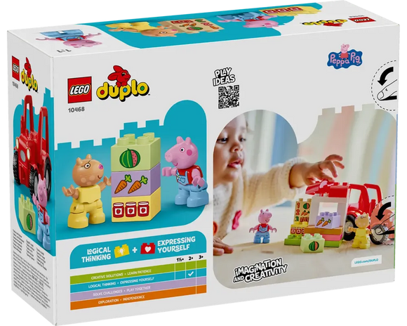 LEGO® DUPLO® Tractor and Market 10468