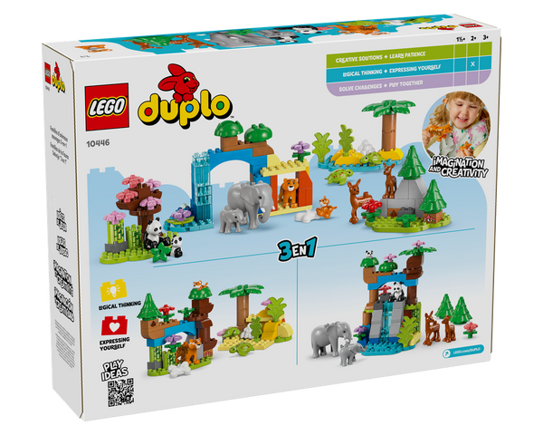 LEGO® DUPLO® 3in1 Wild Animal Families 10446