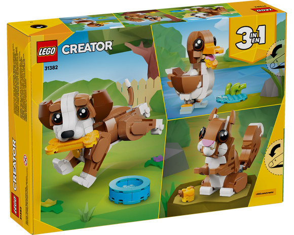 LEGO® Cute Animals: Playful Puppy Dog 31382