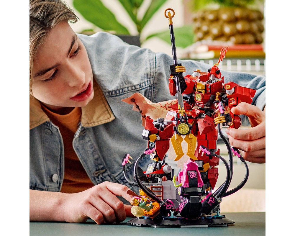 LEGO® The Fire Knight Mech 71846 | I'm Rick James Bricks